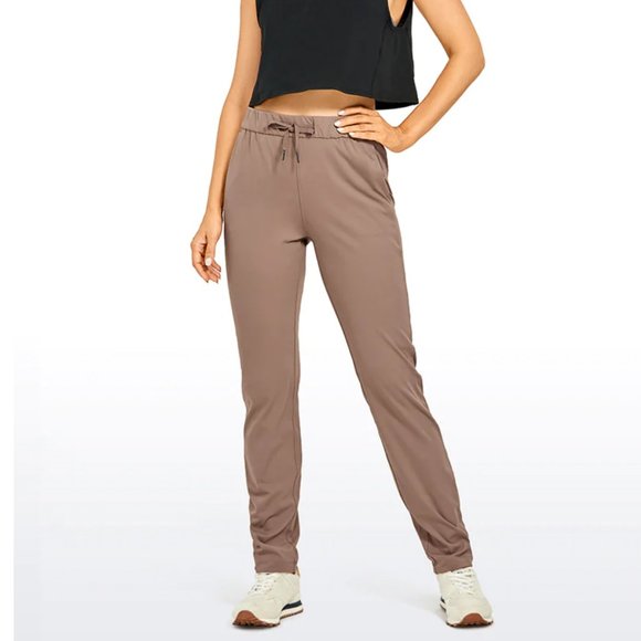 CRZ YOGA Pants - CRZ YOGA Stretch Drawstring Jogger with Pockets 27''